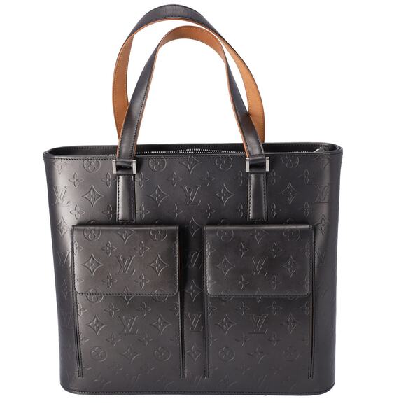 Louis Vuitton Mat Wilwood Handbag Monogram Gray M55102 - Picture 1 of 8